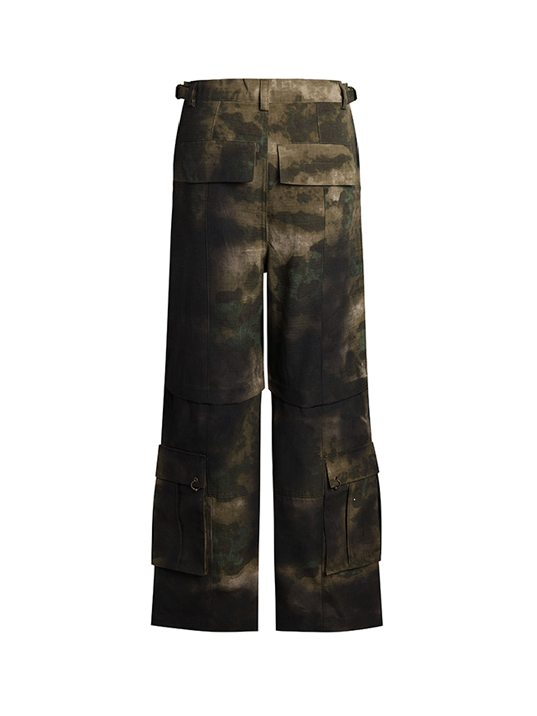 DND4DES | Washed Camo Flared Cargo Pants - PSYLOS 1, DND4DES | Washed Camo Flared Cargo Pants, Cargo Pants, DND4DES•JAPAN, PSYLOS 1